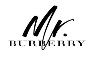 Mr burberry logo